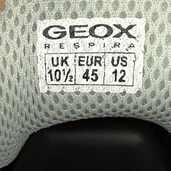 Geox Snake Respira Men’s Size 12 Grey Suede Casual Sneakers New main image 7